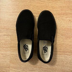 Black Vans Slip-ons Size 8 Women’s - Used